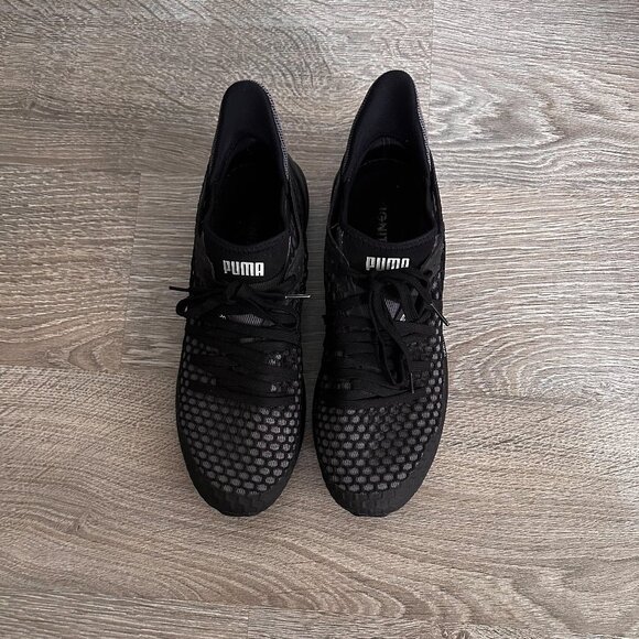 PUMA IGNITE LIMITLESS NETFIT IN BLACK - Picture 3 of 5